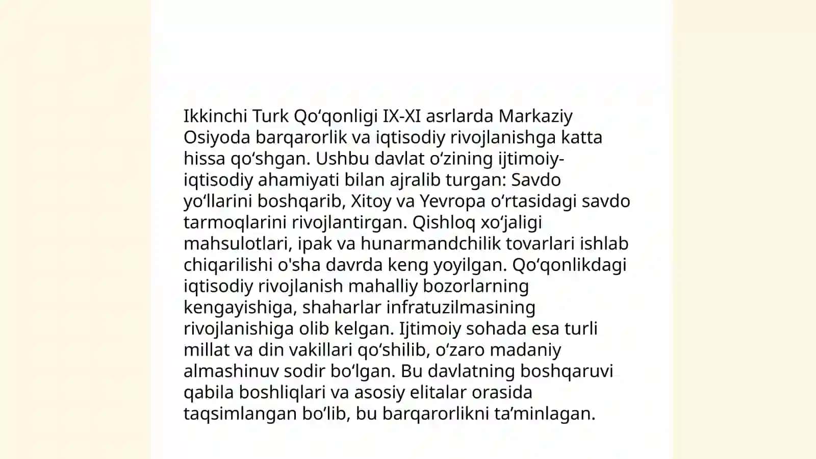 O’zbek davlatchiligining shakillanishi va taraqqiyot boshqichlari 4