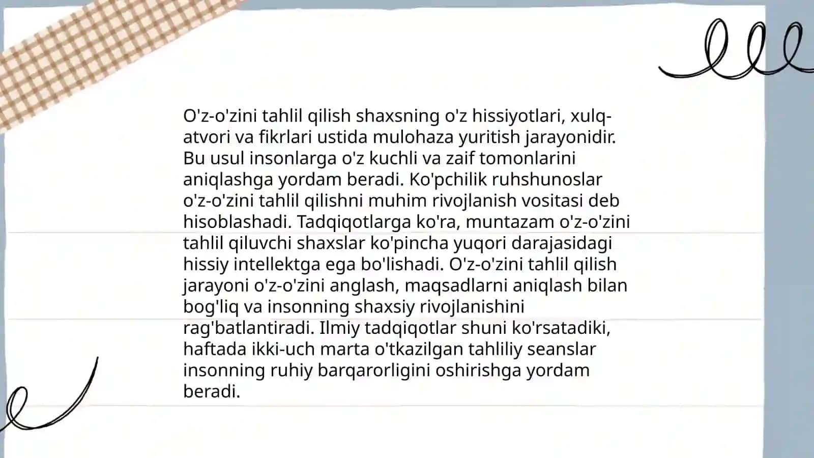 Muvozanatni saqlash koʻnikmalari 4