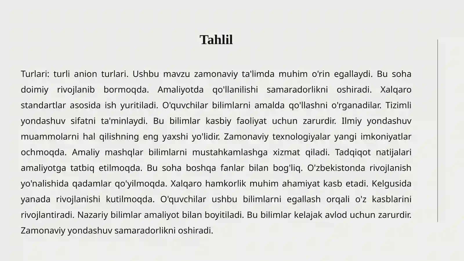 ANALITIK KIMYODA ANIONLAR 4