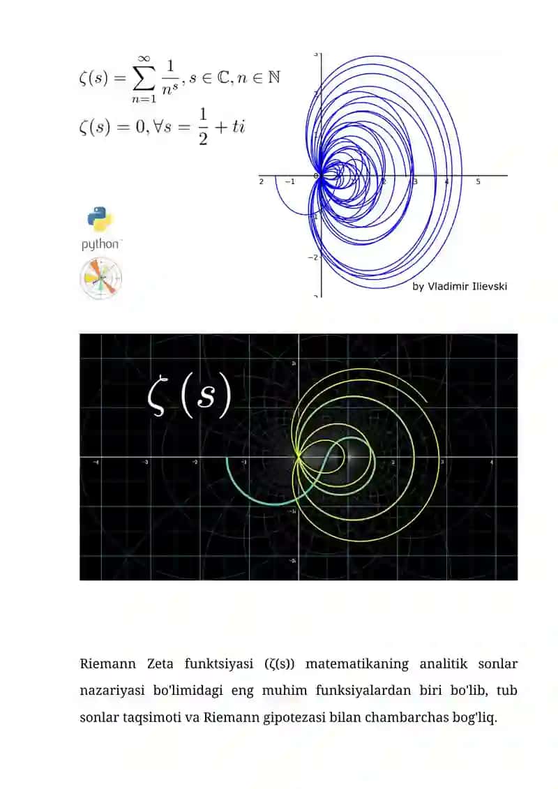 Riemann Zeta funktsiyasi 4
