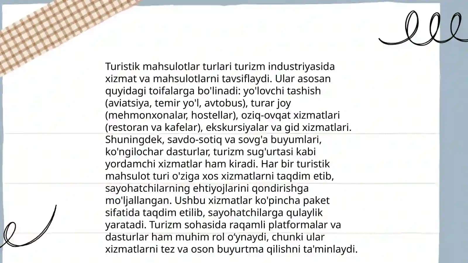 Turistik maxsulot va uning hayotiy davri 4