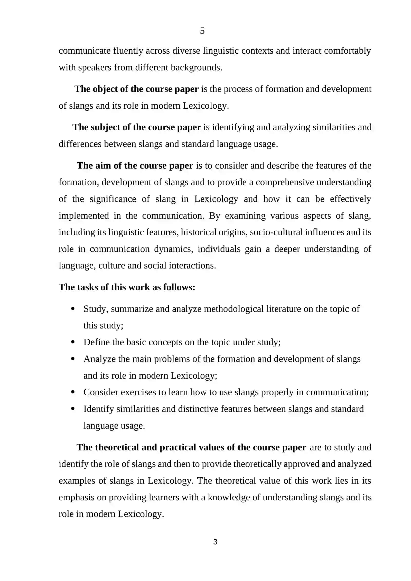 THE CHARACTERISTIC ASPECTS OF THE FORMATION AND DEVELOPMENT OF SLANGS IN MODERN LEXICOLOGY 4