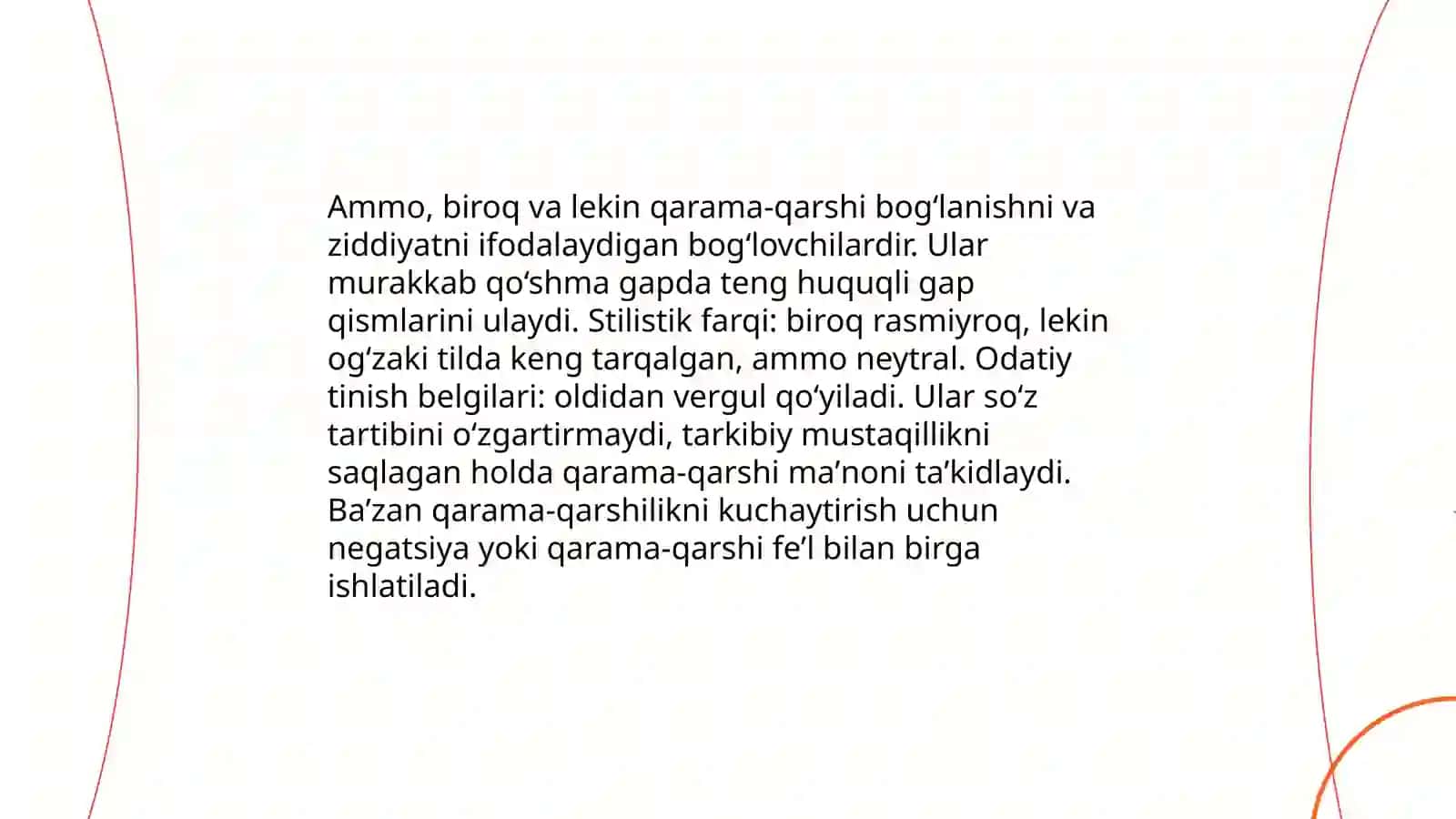 Murakkab qo‘shma gap qismlarini bog‘lanish usullari 4