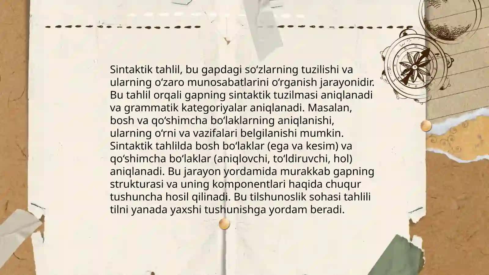 Nutqni tushunuvchi dasturning lingvistik asoslari 4