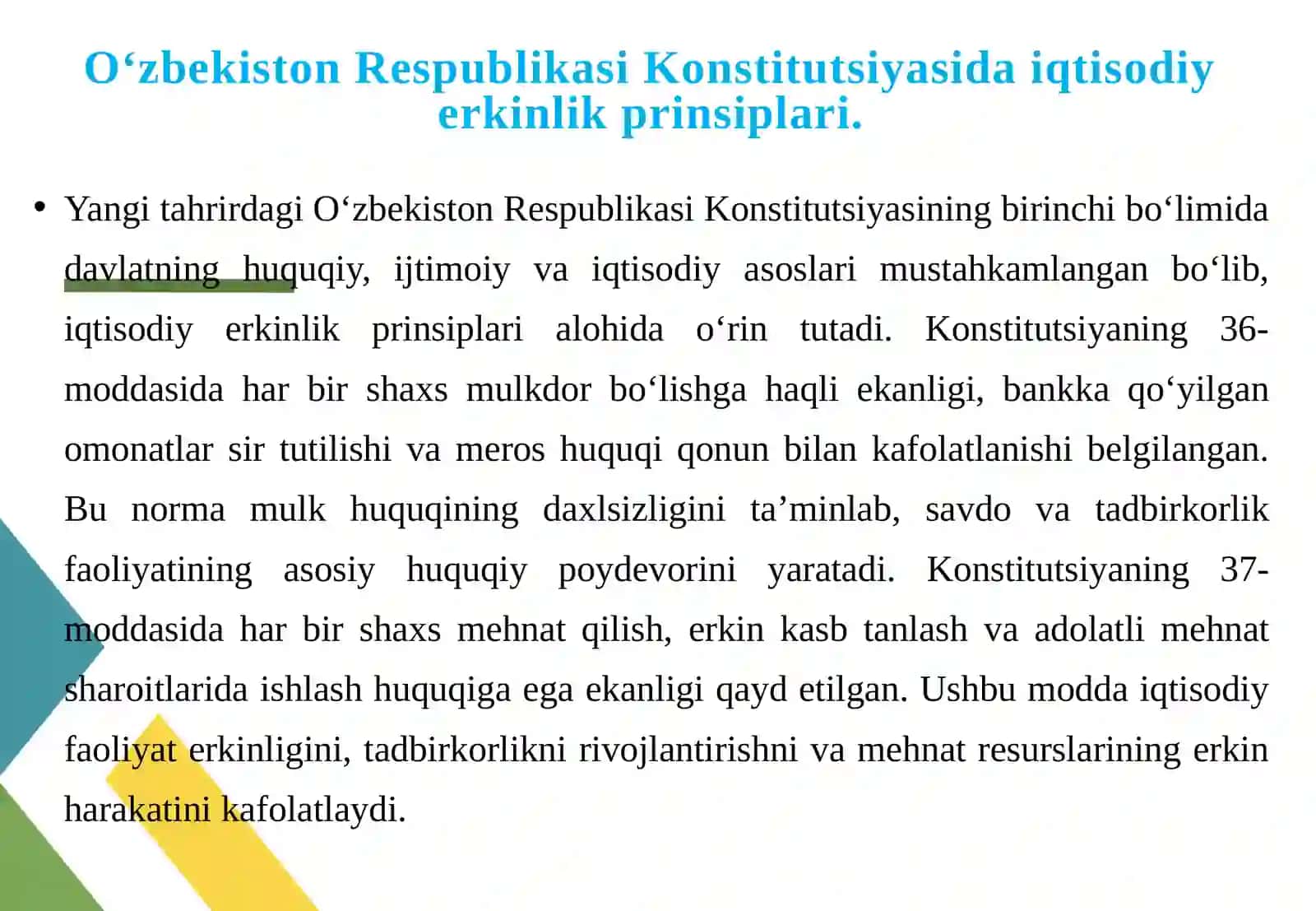 Savdo, tadbirkorlik va moliya sohalaridagi ma’muriy huquqbuzarliklar tarkibi 4