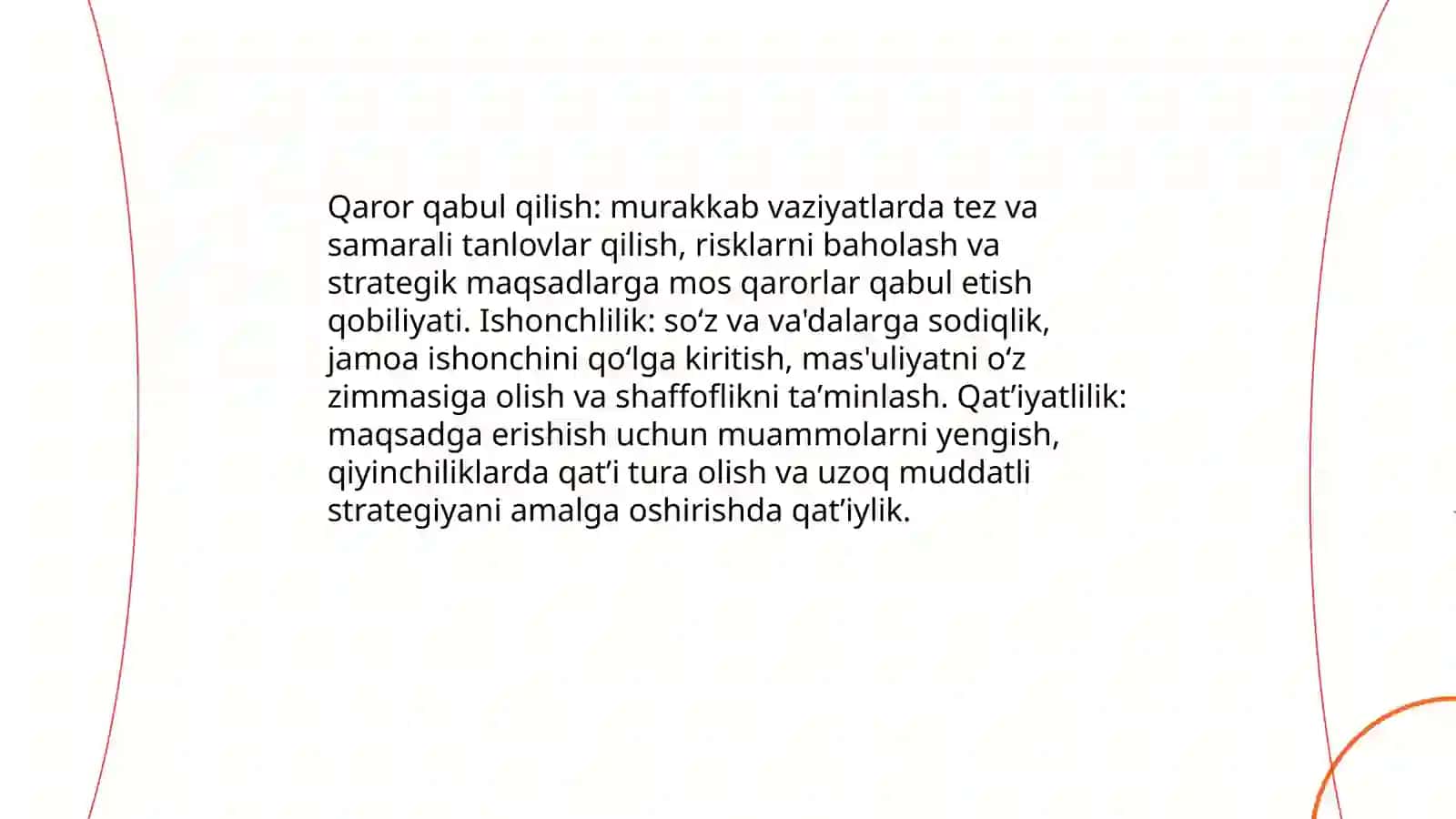 Liderlik sifatlar nazariyasi 4