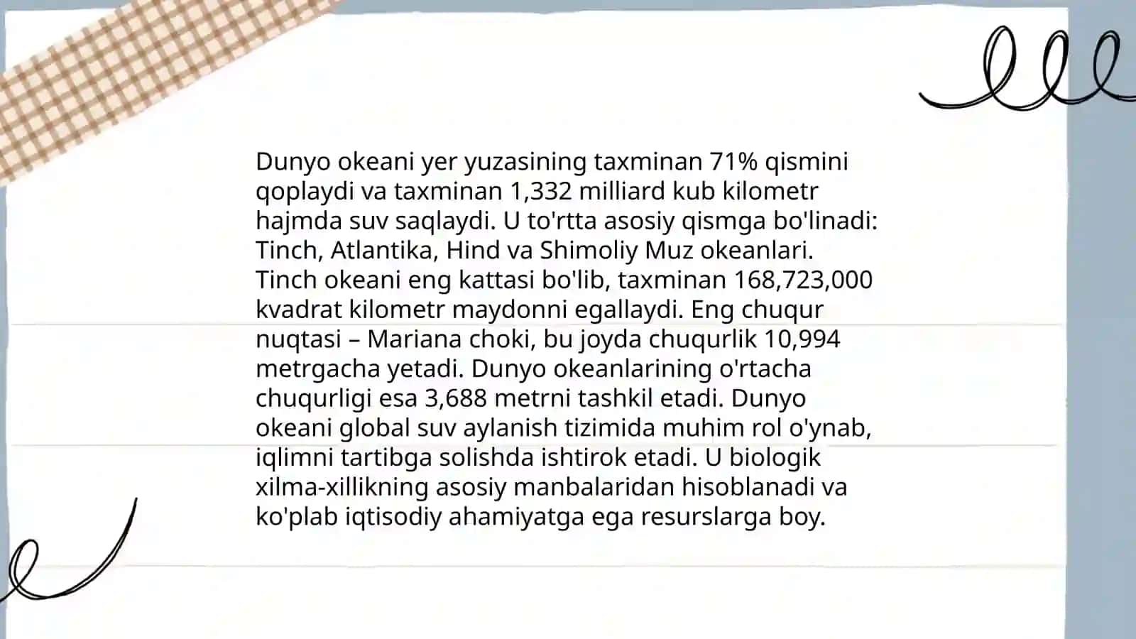 Gidrosfera va suvning aylanma harakati 4