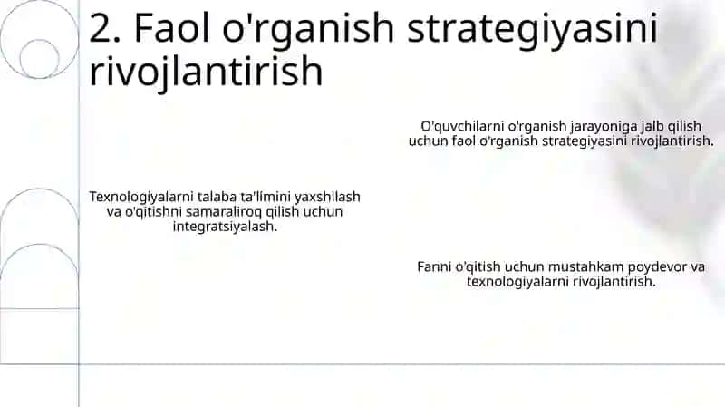 Al mavzusini o`qitishning amaliy asoslari va tеxnologiyalarini ishlab chiqish 4