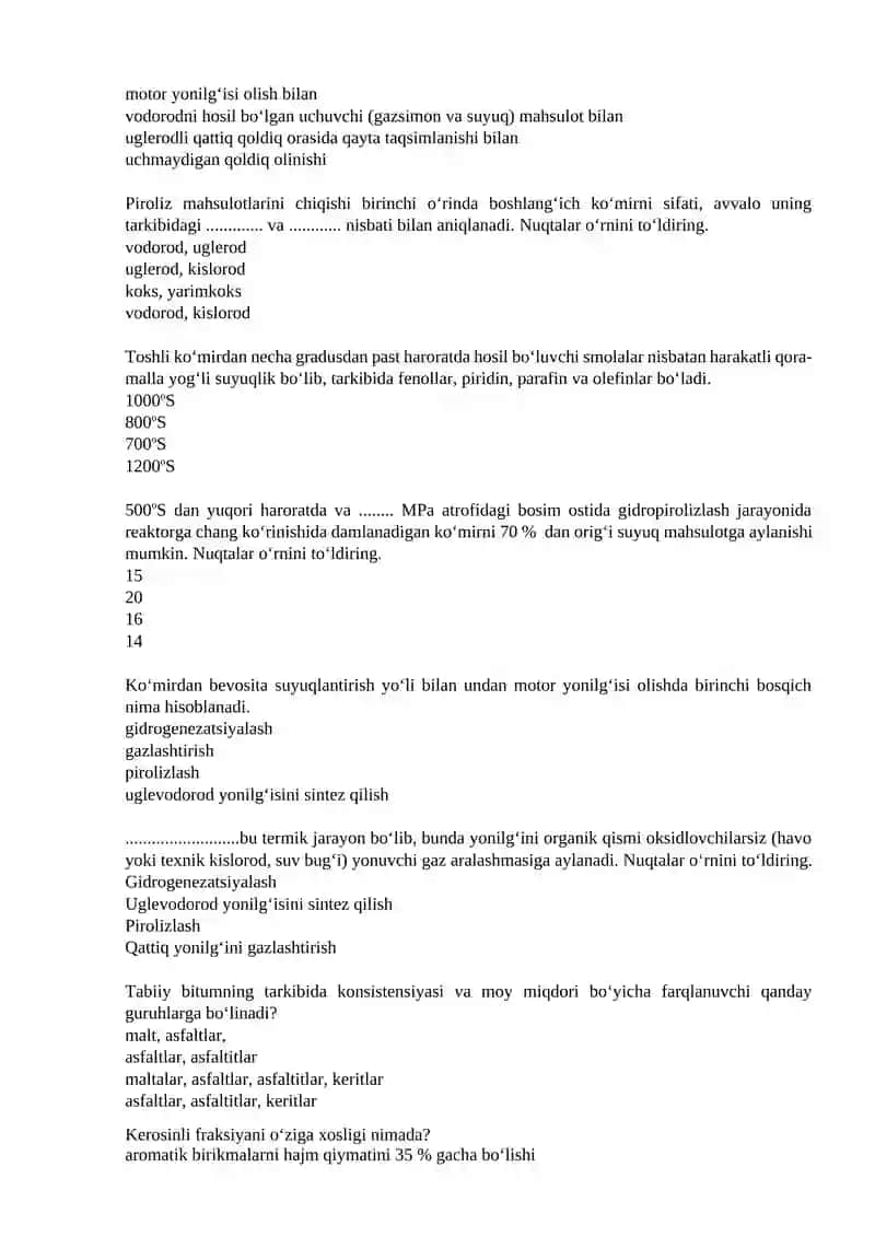 Metanol va uning xossalari 4