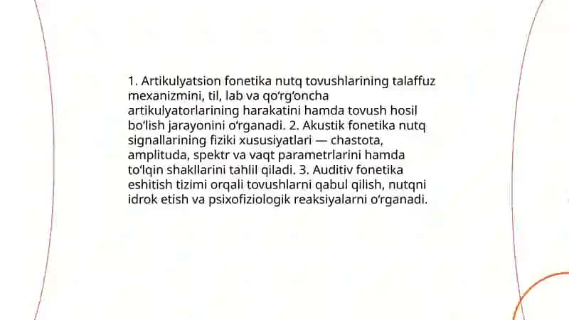 Fonetika haqida umumiy ma’lumot 4