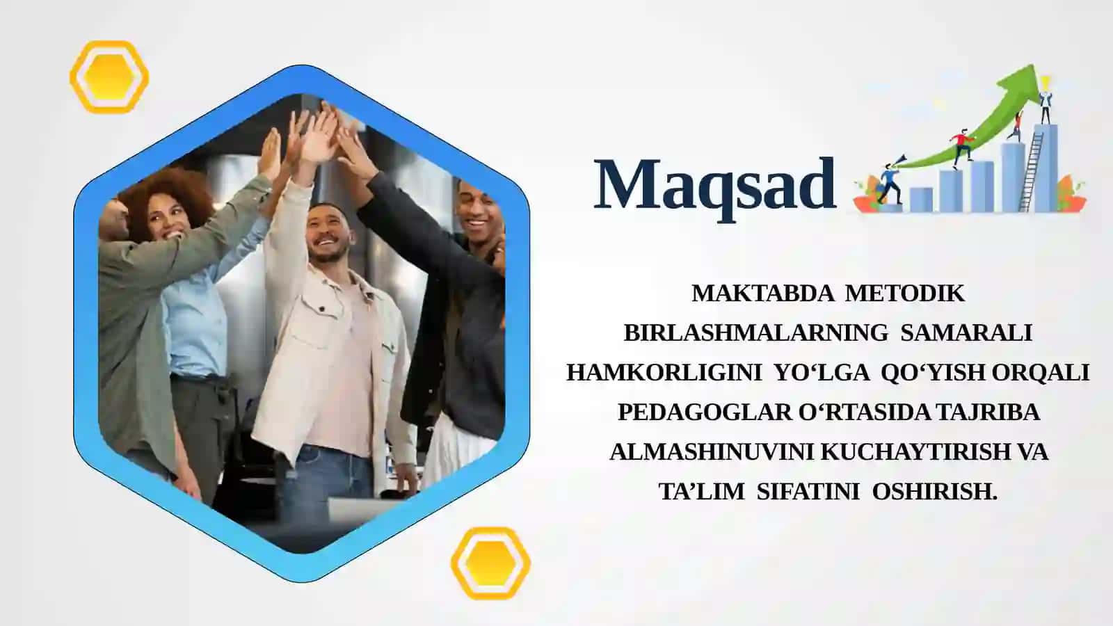 MAKTABDA    METODIK  BIRLASHMALARNING  SAMARALI  HAMKORLIGINI  YO‘LGA  QO‘YISH 4