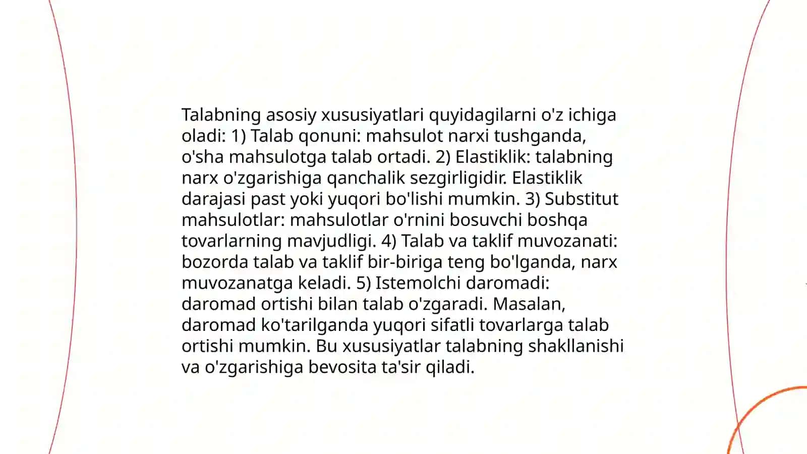 Talab tushunchasi va uning miqdoriga ta'sir etuvchi omillar 4