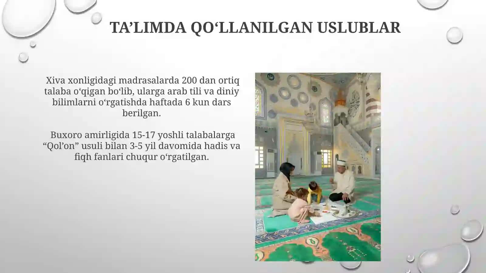 Buxoro Amirligidagi dunyoviy ta’lim 4