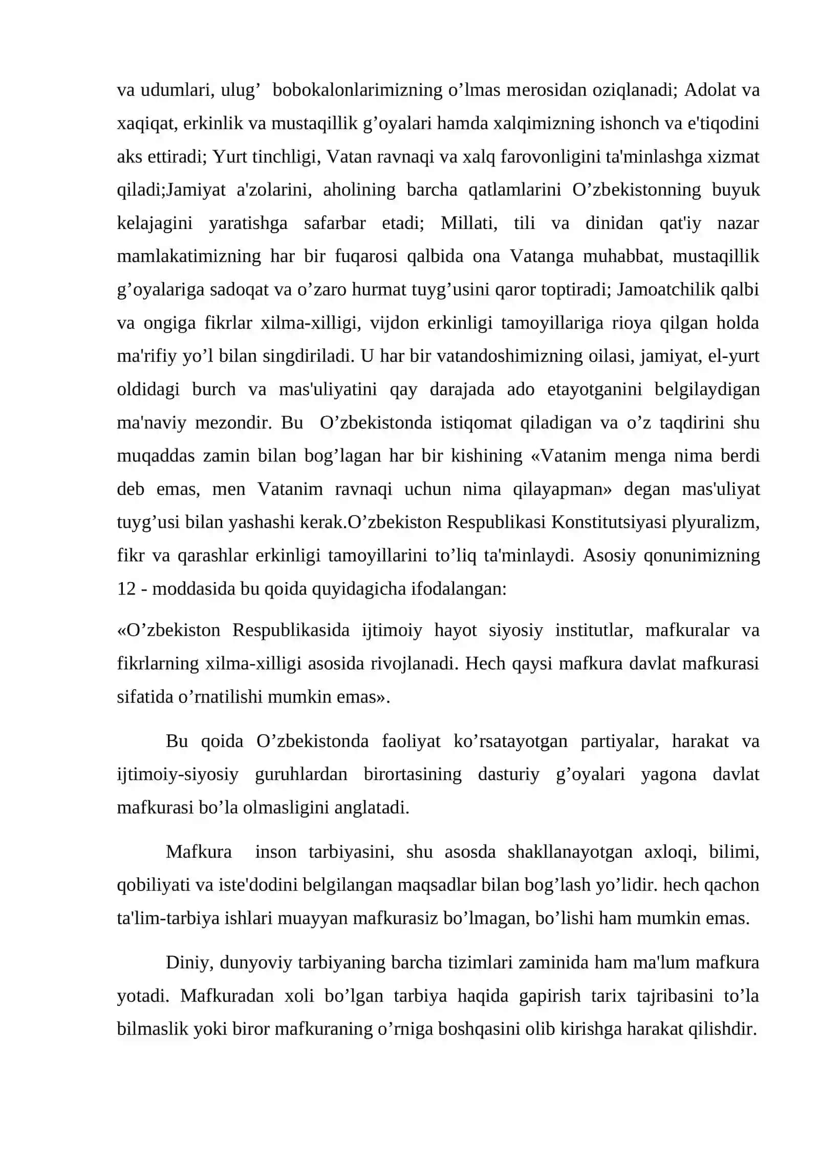 Tarbiya jarayoni.Tarbiya turlari va mеtodlari 4