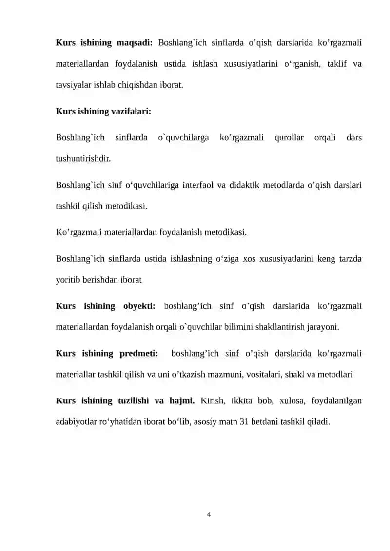 O’QISH DARSLARIDA KO’RGAZMALI VOSITALARDAN FOYDALANISH 4