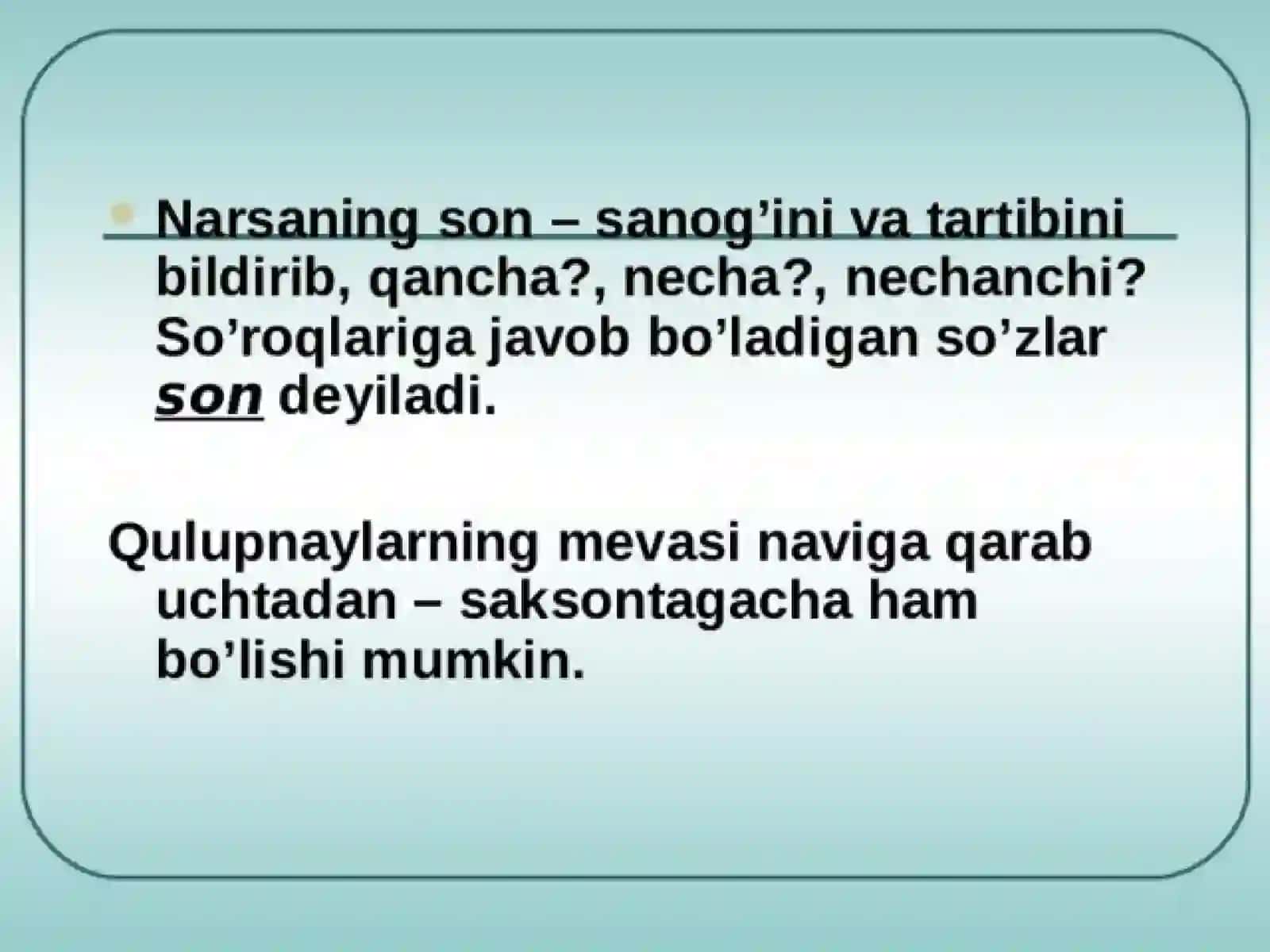 ONA TILI VA BOLALAR ADABIYOTI FANIDAN TAYYORLAGAN TAQDIMOTI 4