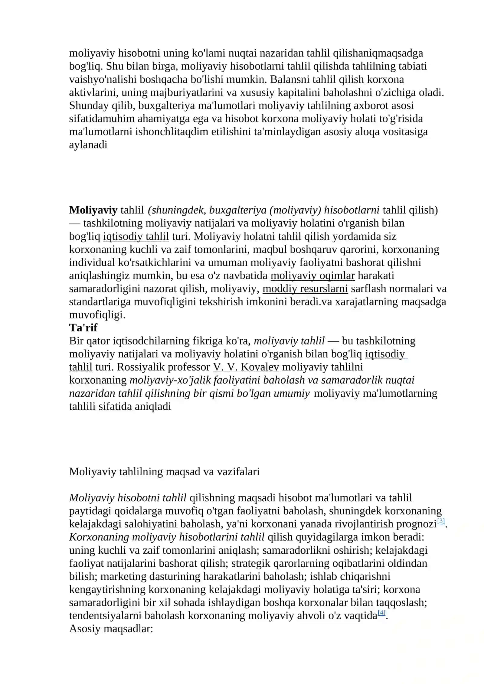 Moliyaviy natijalar tahlili 4