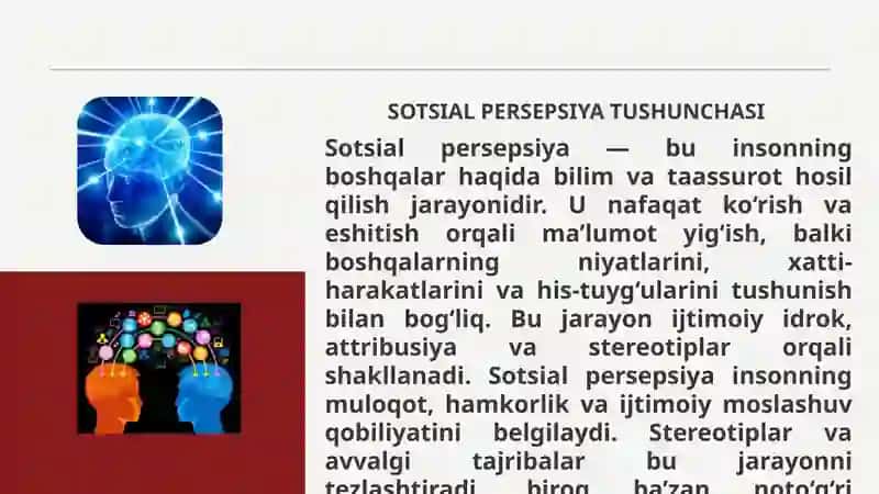 Sotsial Persepsiya va Baholovchi Mulohaza 4