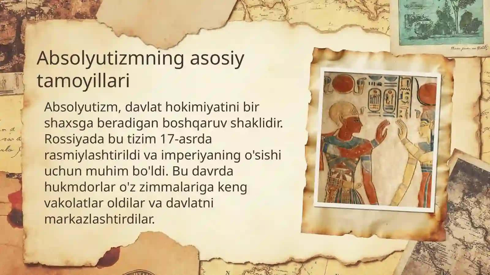 Rossiyada Absolyutizmning qaror topishi. Rossiya imperiyasining tashkil topishi 4