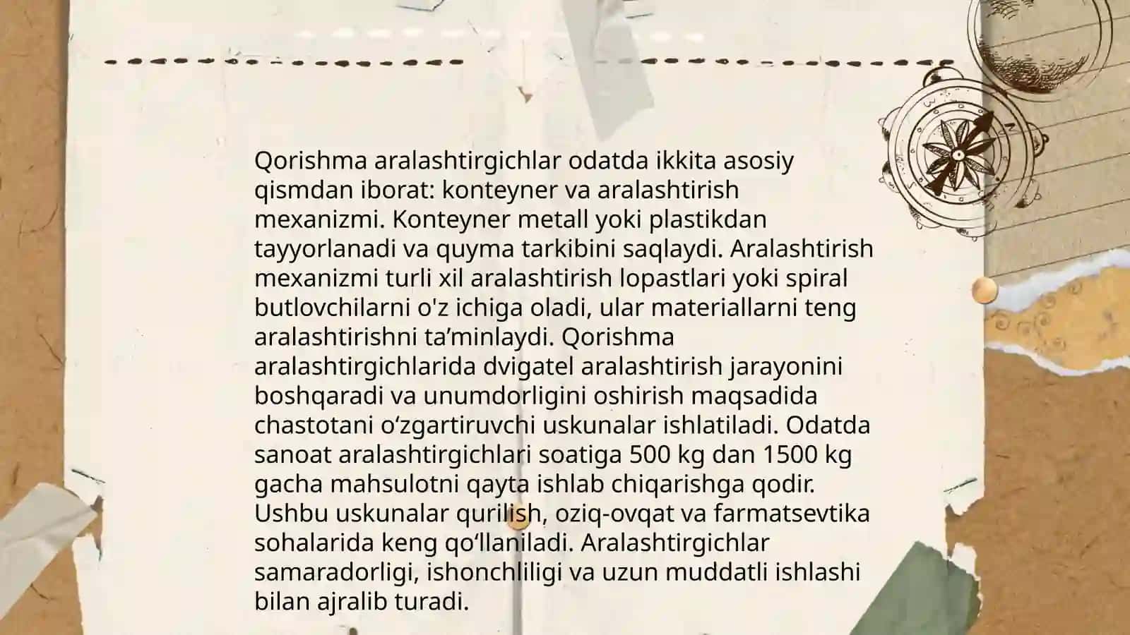 Qorishma aralashtirgichlar 4