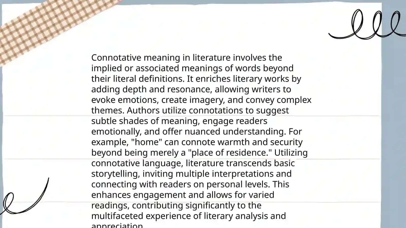 Connotative vs. Denotative Meaning 4