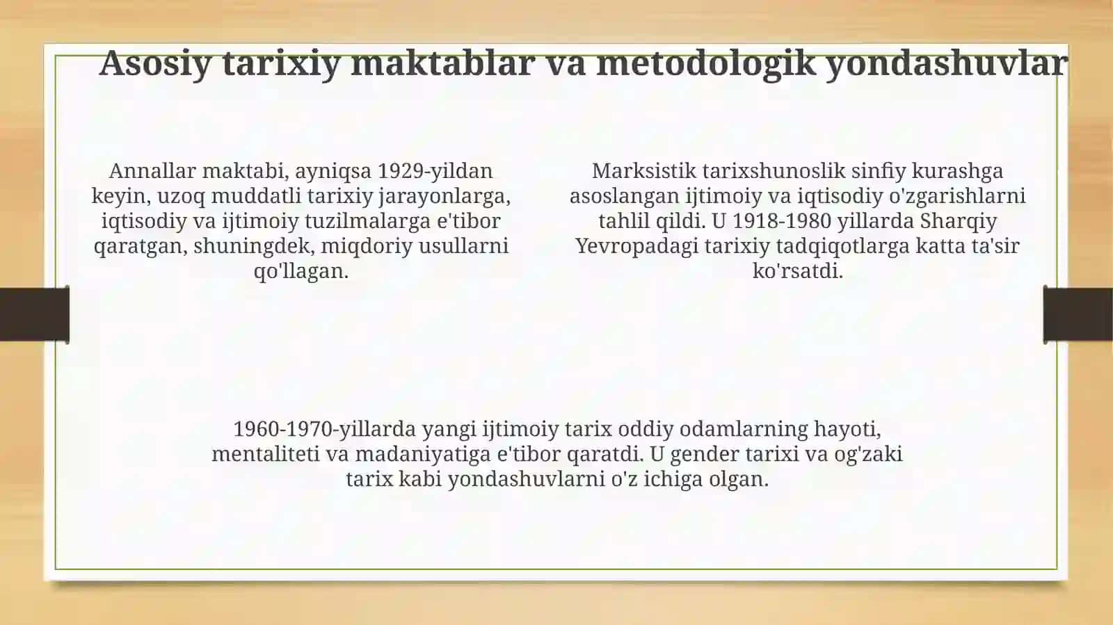 1918-1980 yillarda Yevropa mamlakatlarining eng yangi tarixi tarixshunosligi 4