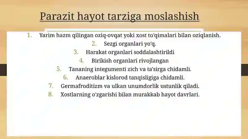 Qurtlar parazitlardir 4