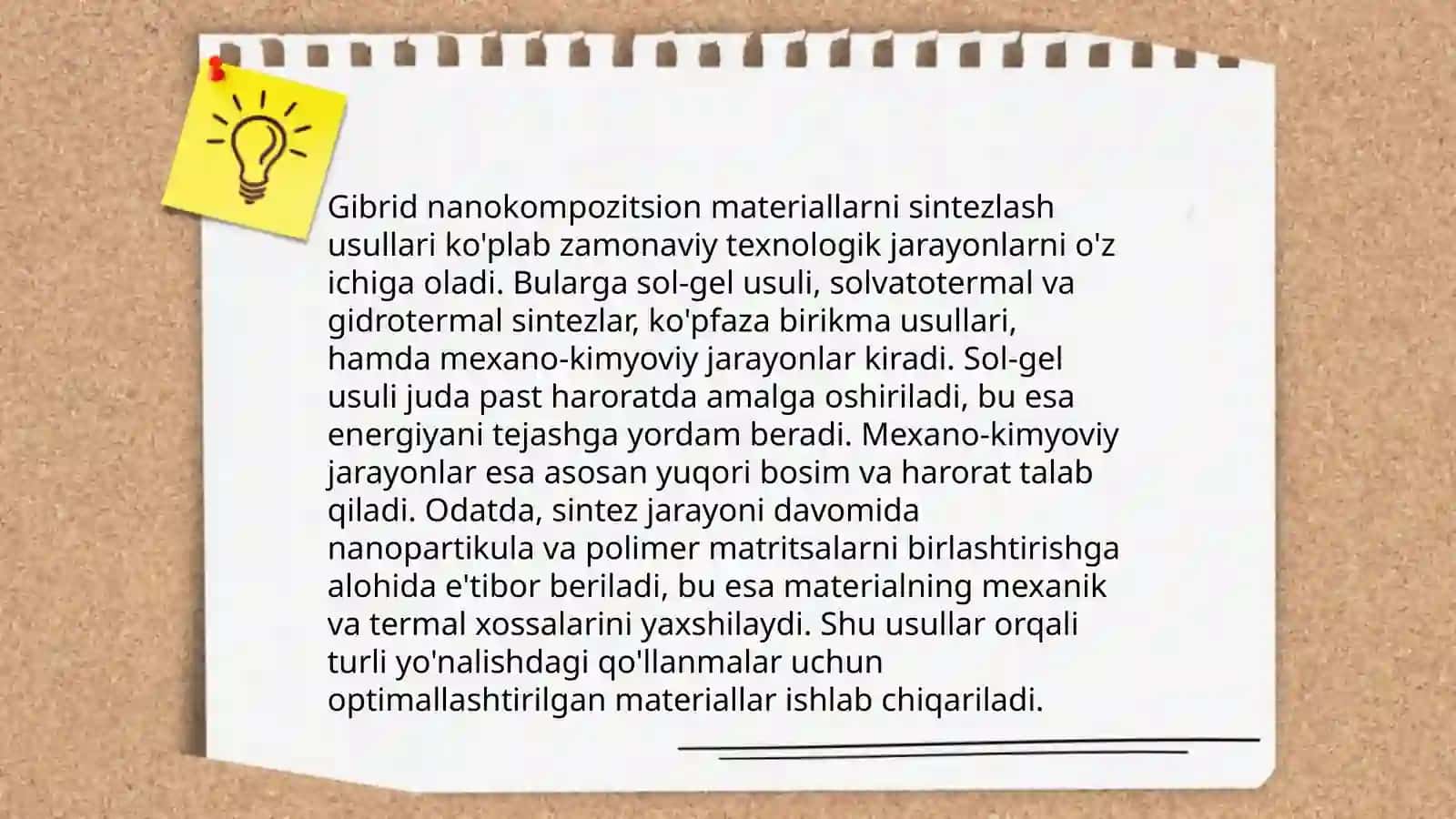 Gibridli nanokompozitsion materiallar 4