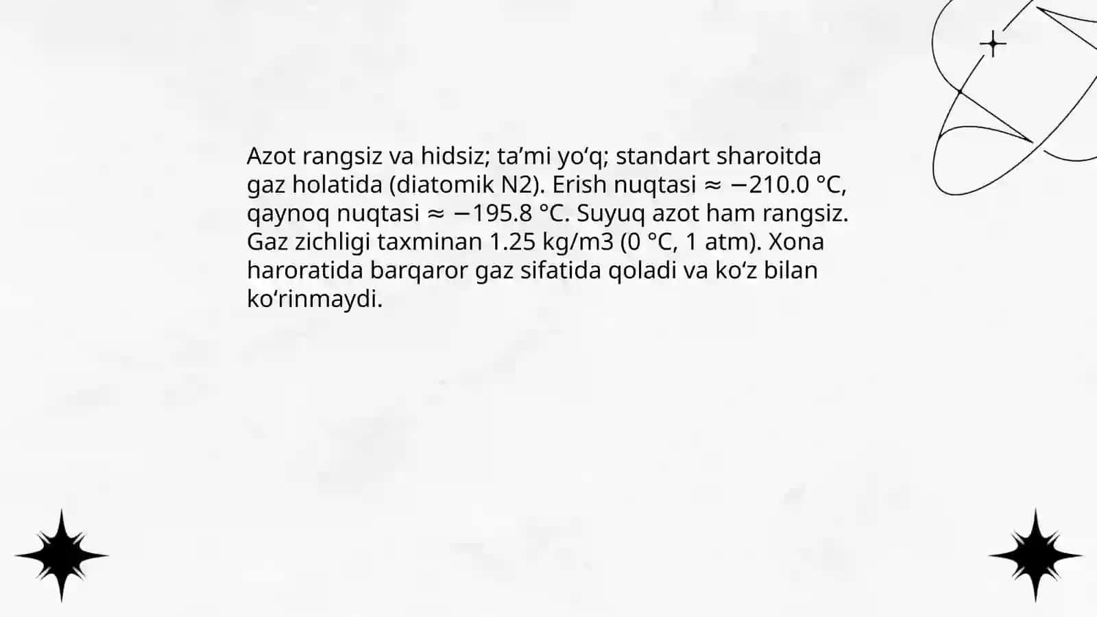 Azot va azotning xossalari 4