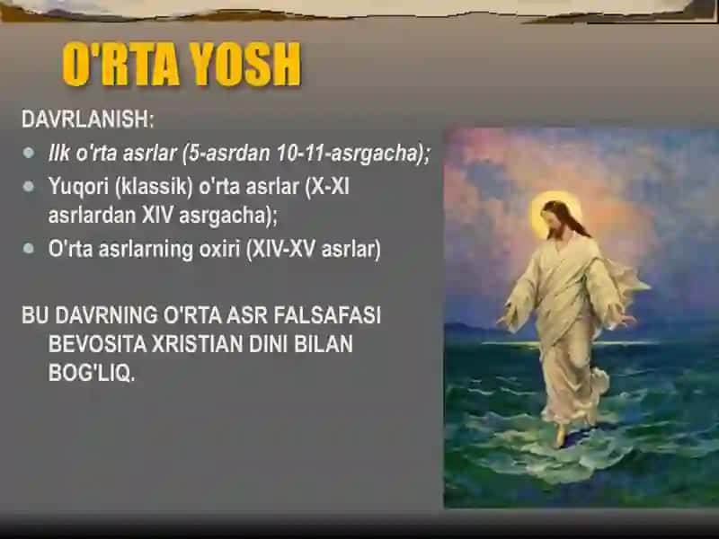 O'RTA ASRLARVA UYG'ONISH DAVRI FALSAFASI 4