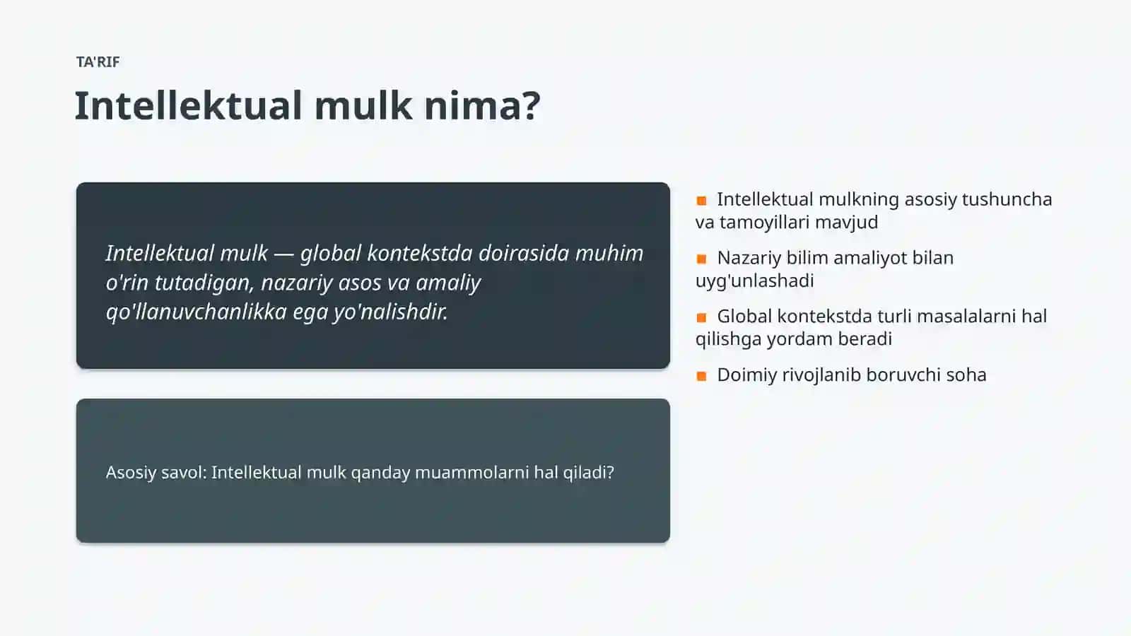 Intellektual mulk 4