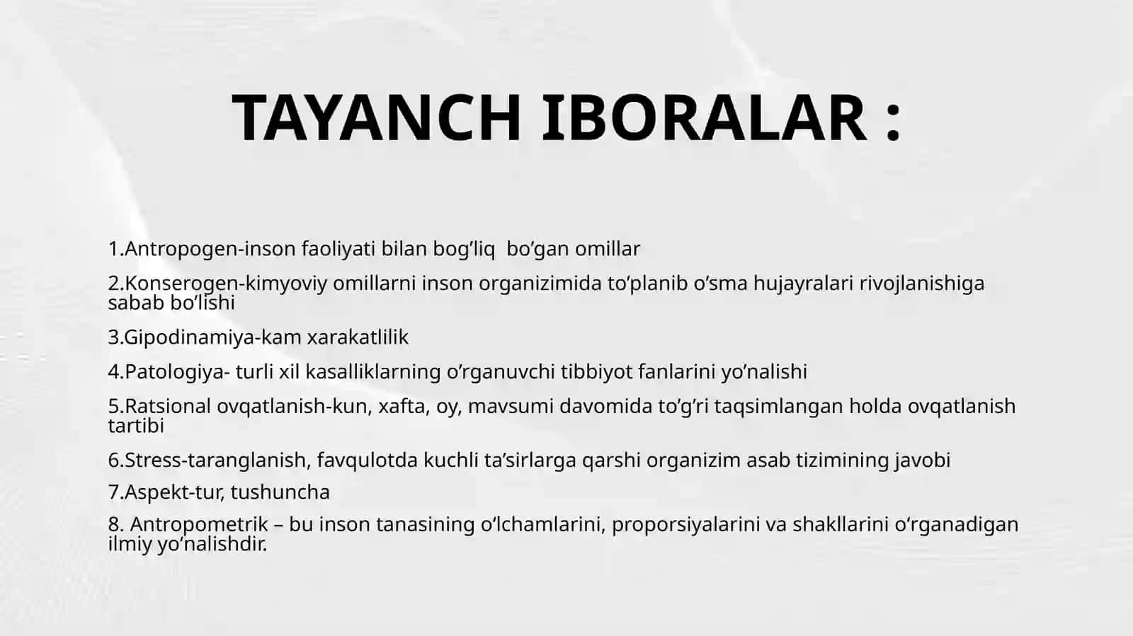 Bolalar vaoʻsmirlar oʻrta-sida sogʻlom turmush tarzini targʻib qilish 4