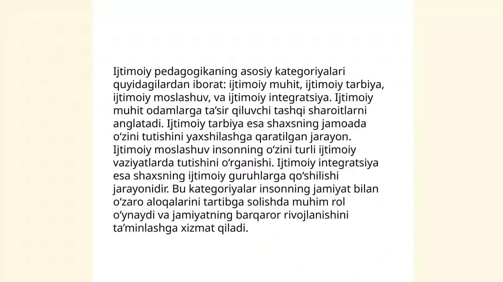 Ijtimoiy pedagogika fanining kategoriyalari va printsiplari 4