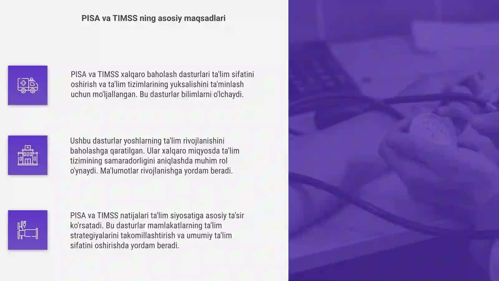 PISA va TIMSS xalqaro baholash dasturlari 4