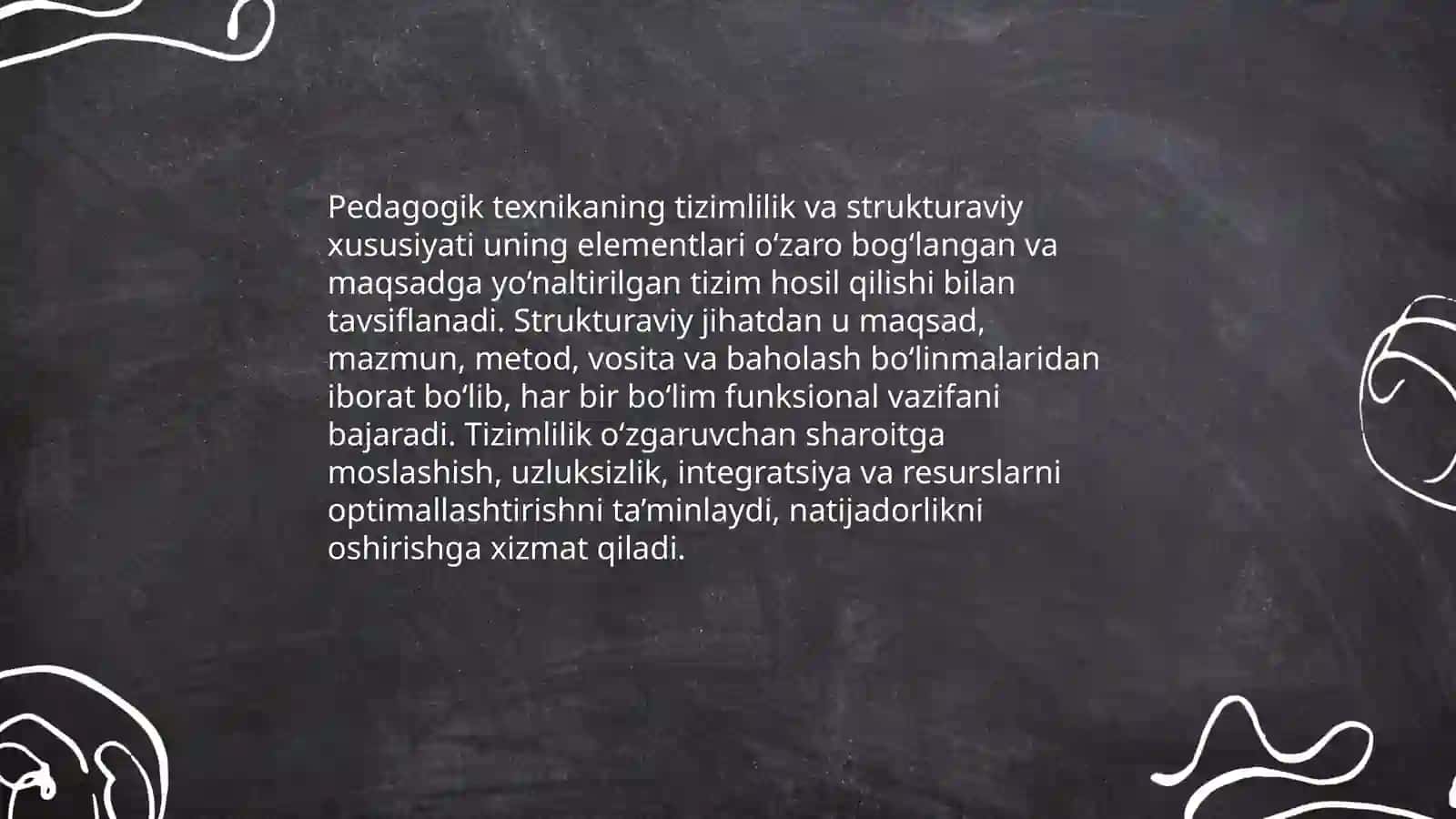 Pedagogik texnikaning xususiyatlari 4