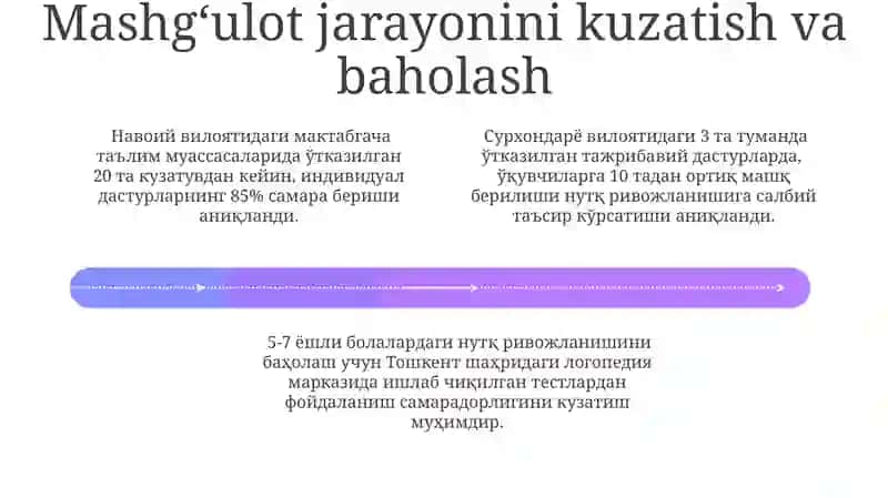 Nutq terapiyasi mashgʻulotlarini rejalashtirish va tashkil etish printsiplari 4