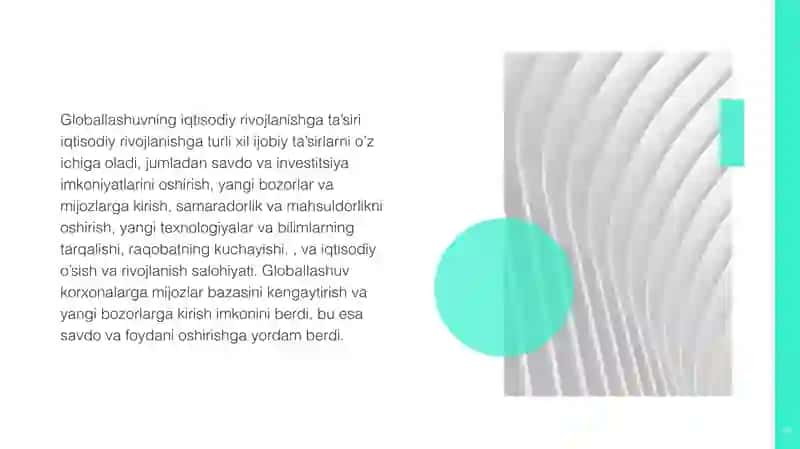 Jahon iqtisodiyoti globallashuvining milliy xo`jalik tizimlariga ta`siri 4