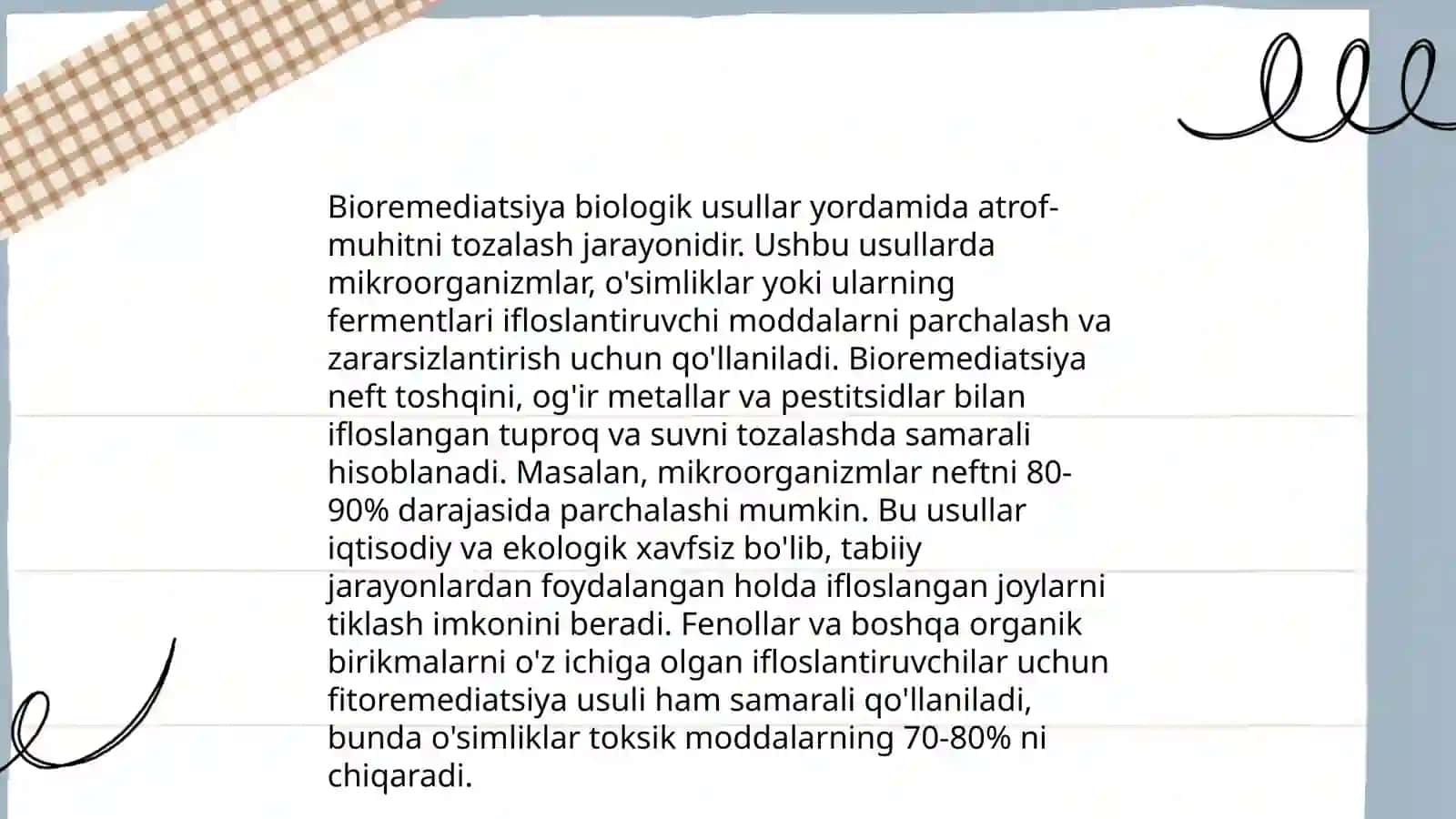 Biotexnologiyani atrof muhitni muhofaza qilishdagi roli 4