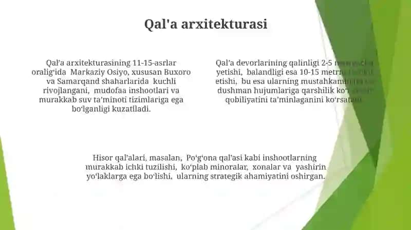 Qal'alar tarixi 4