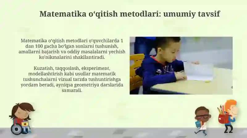 Interaktiv matematika o'qitish metodlari 4