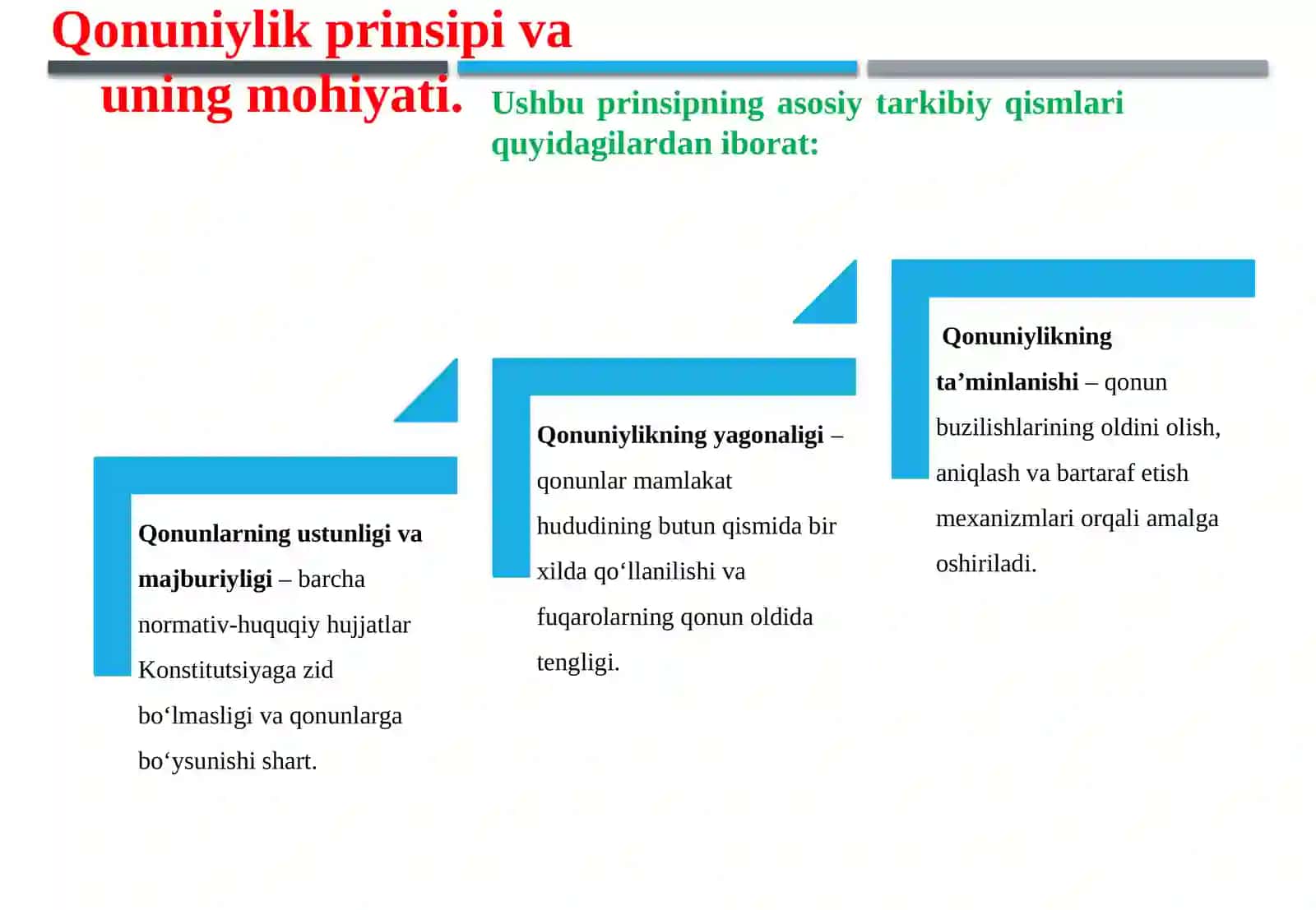 Qoraqalpog'iston Respublikasida davlat organlari tizimida qonuniylikni ta'minlash 4