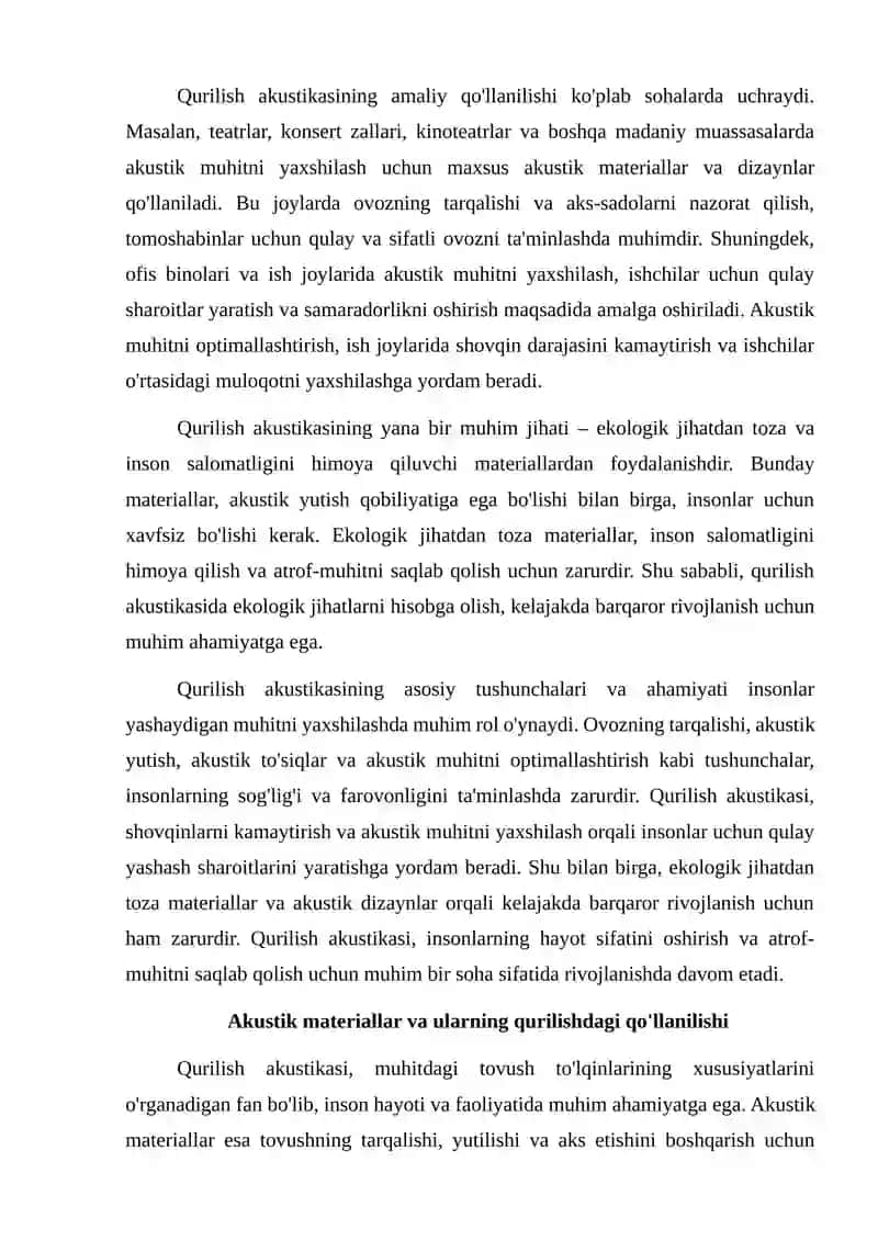 Qurilish akustikasi 4