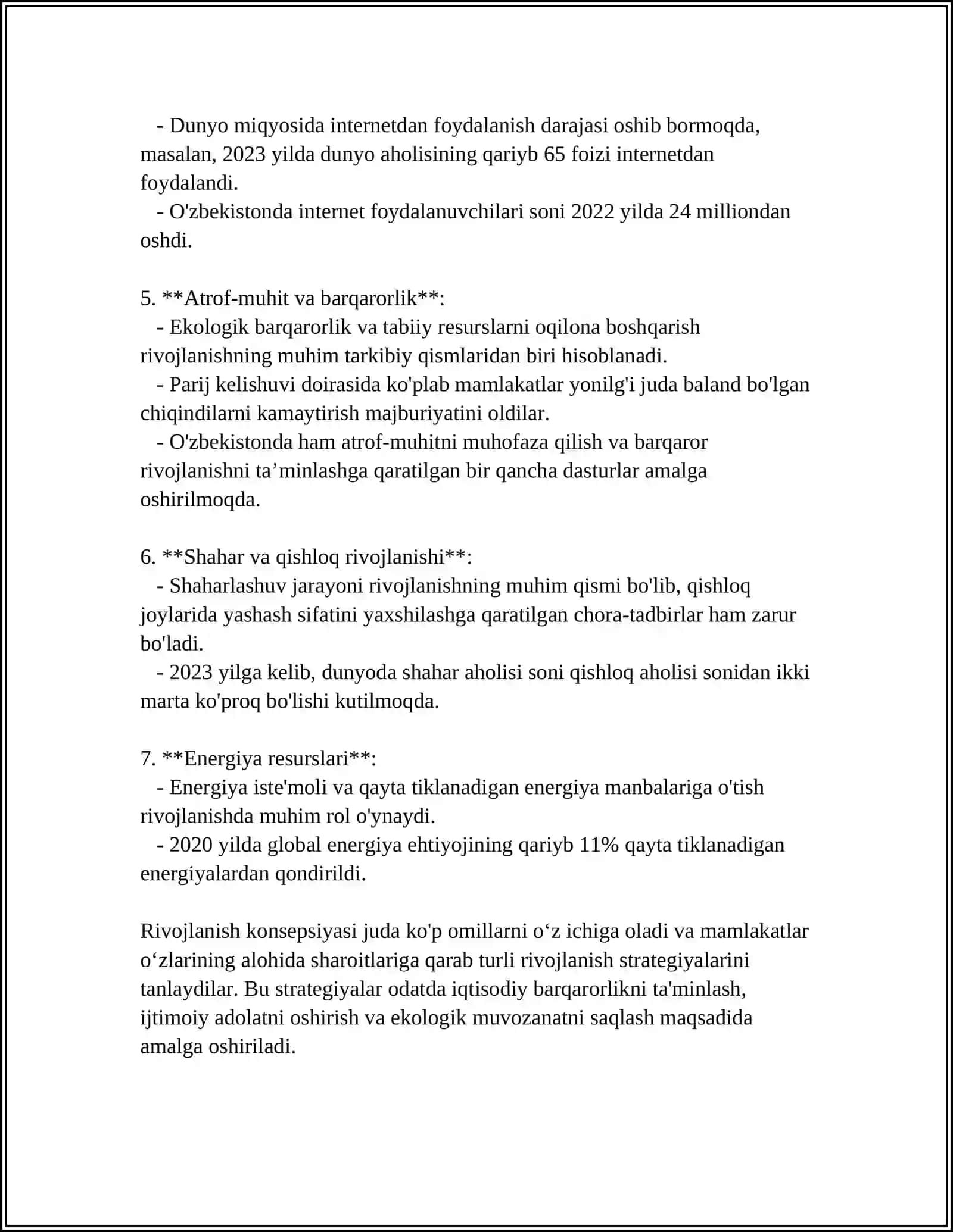 RIVOJLANISH FALSAFASI 4