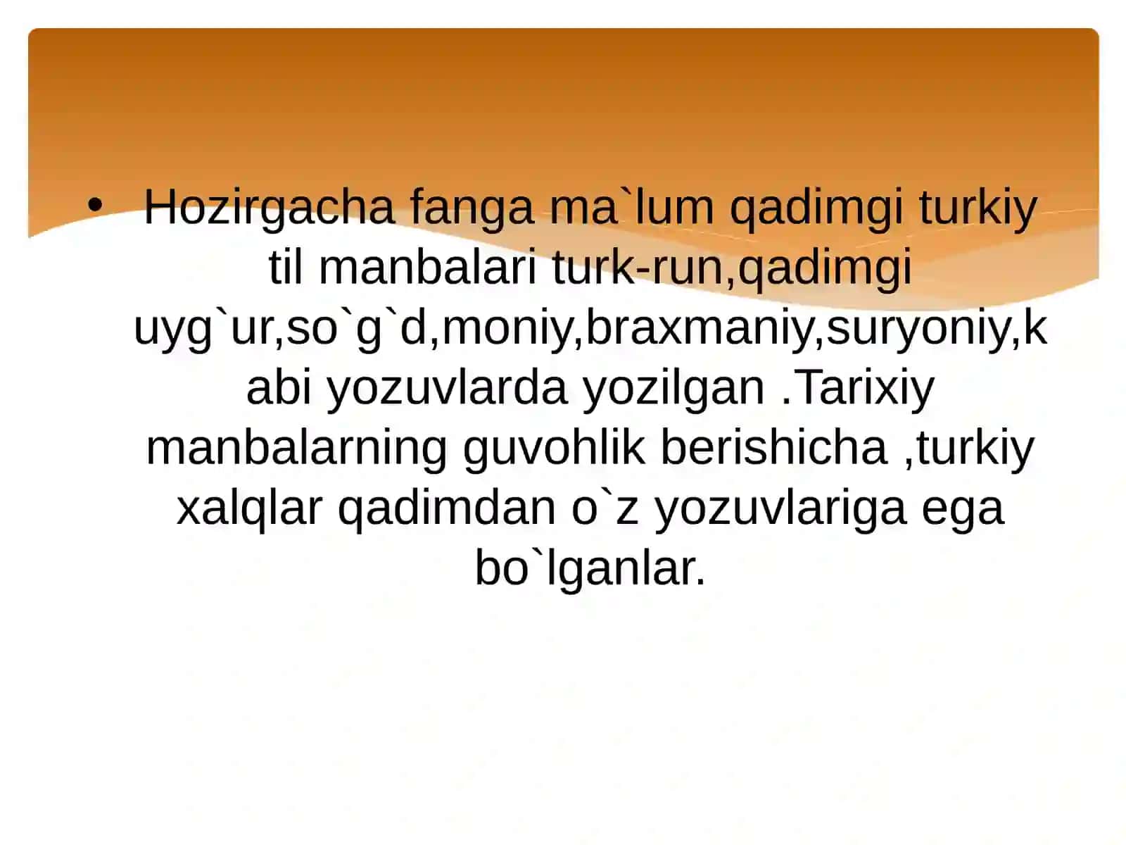 Qadimgi bitiktoshlar ustida kuzatishlar olib borish,ularning asli transkripsiyasi mazmunini muqoyasa qilish 4