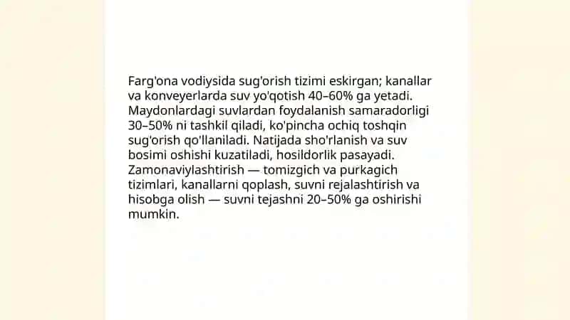 Farg'ona Vodiysida ekologik muommolar 4