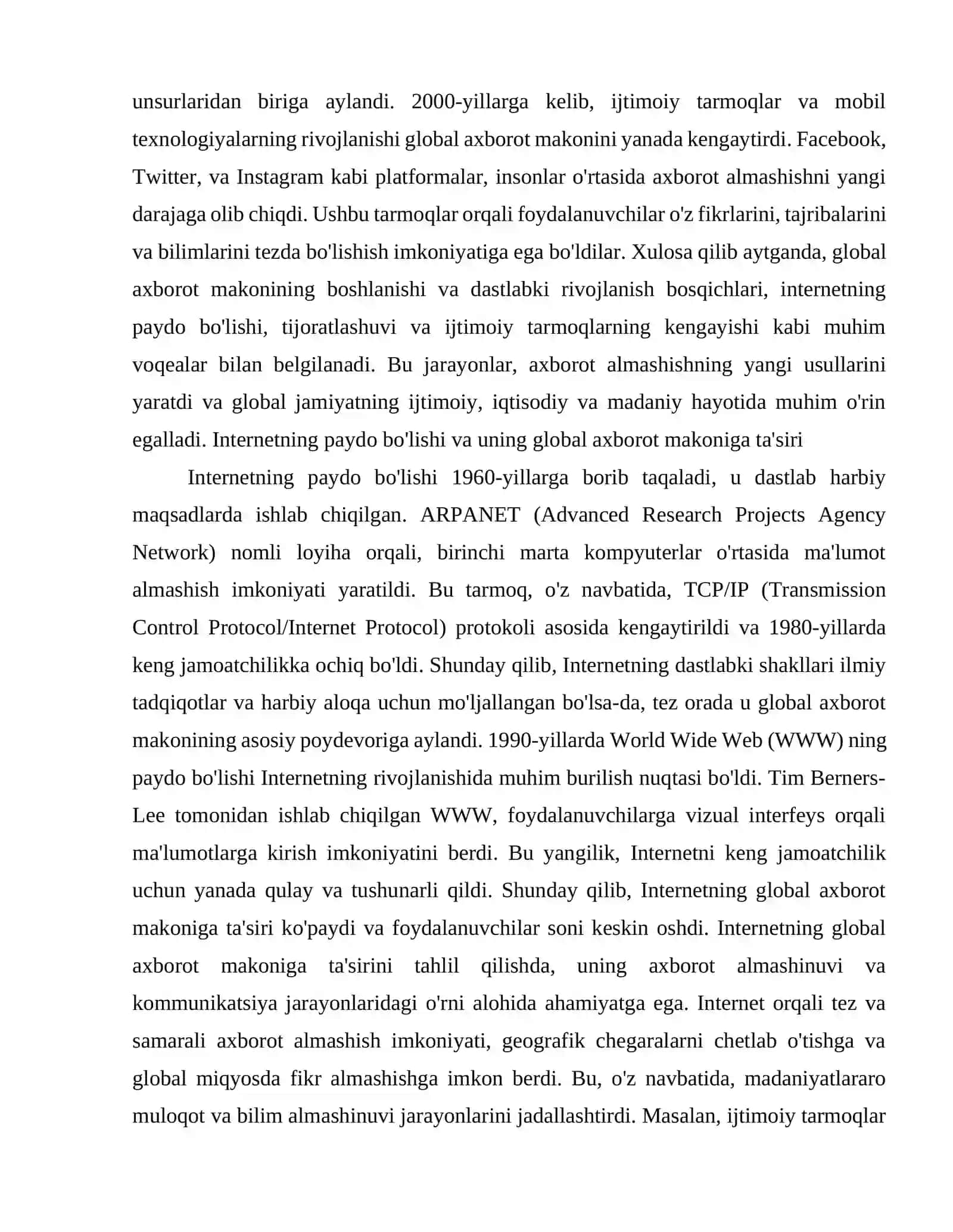 GLOBAL AXBOROT MAKONI VA UNING TASIRI 4