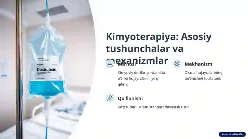 Xavfli o'smalarga qarshi vositalar 4