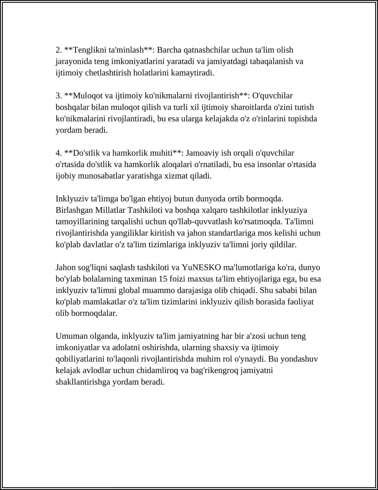 INKLIYUZIV TA'LIM SHAROITIDA TYUTERLIK AMALIYOTINI TASHKIL ETISH 4