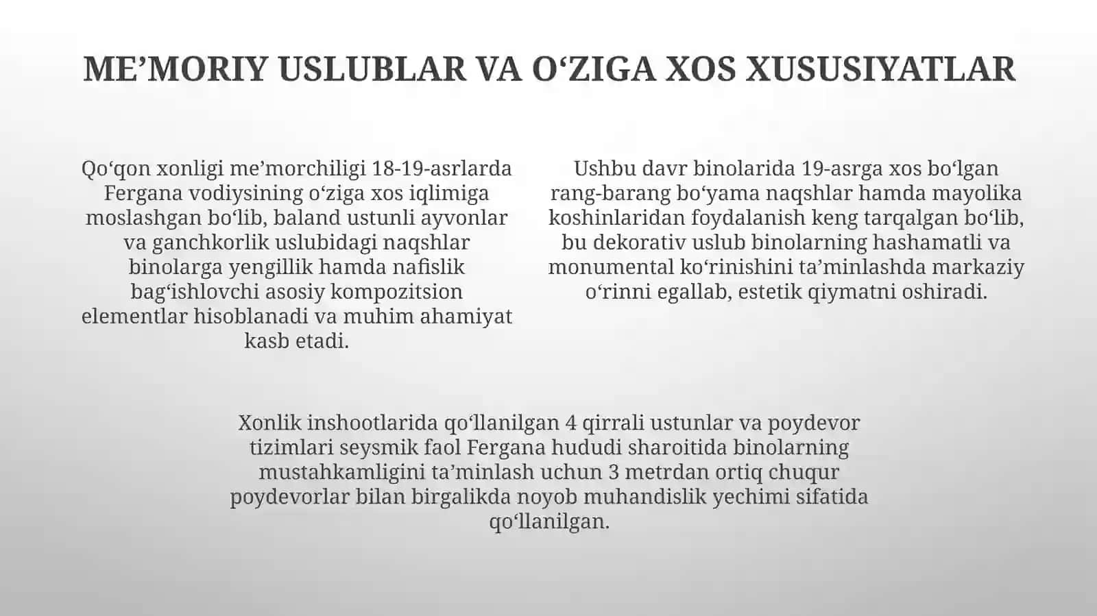 Qo‘qon xonligida memorchilik 4