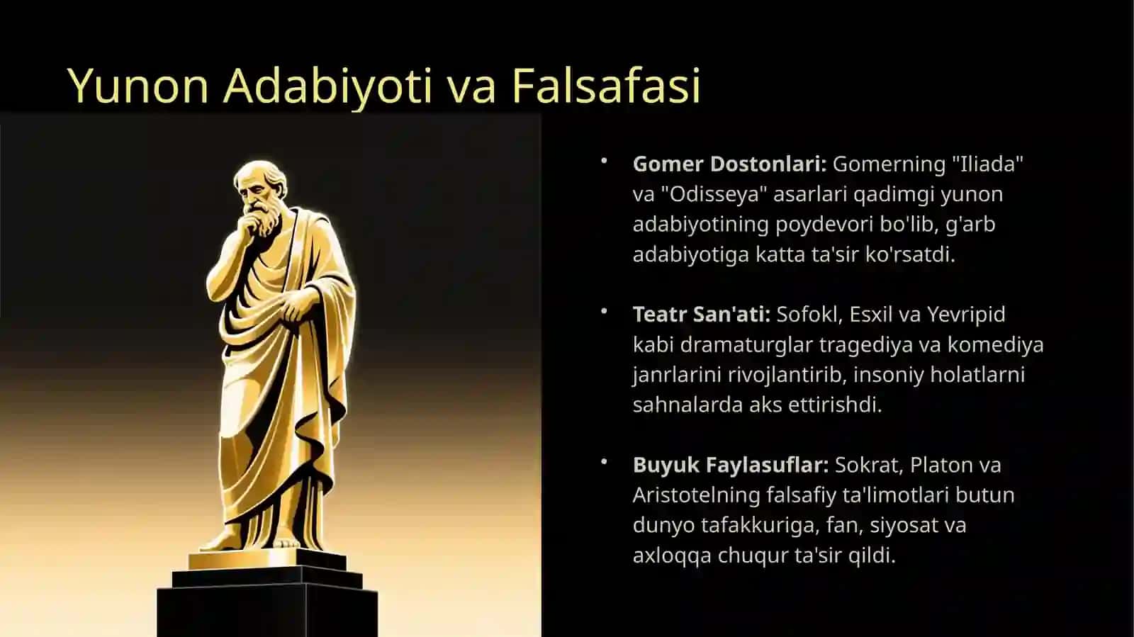 Qadimgi Gretsiya va Rim Madaniyati 4
